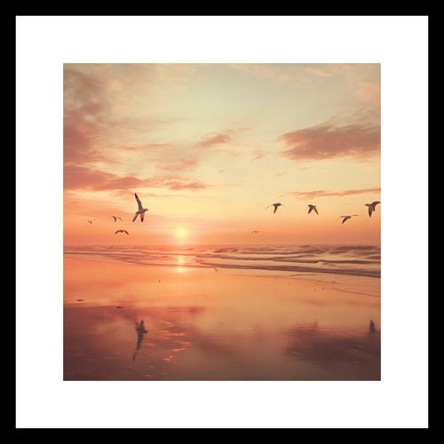 Plakat 30x30cm Spokojna Przystań na Arena.pl