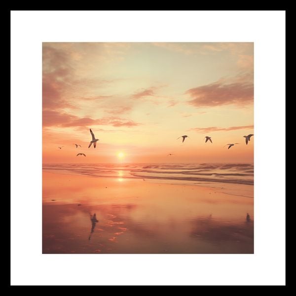 Plakat 30x30cm Spokojna Przystań zdjęcie 3