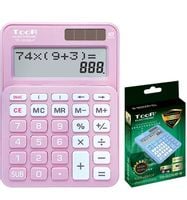 KALKULATOR DWULINIOWY RÓŻOWY TR-1223DB-P TOOR
