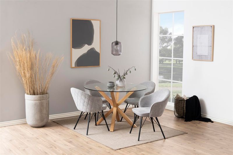 Stół Heaven 120cm szklany okrągły zdjęcie 5