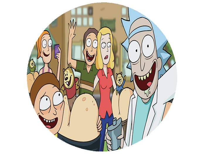 Podkładka pod myszkę Rick i Morty zdjęcie 2