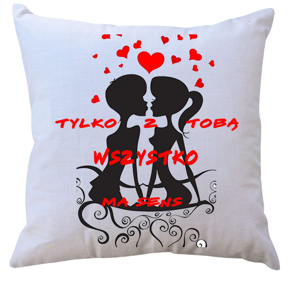 Poduszka Kocham Cię zdjęcie 1