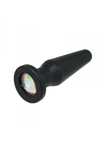 plug solid tpe plug with big diamond na Arena.pl