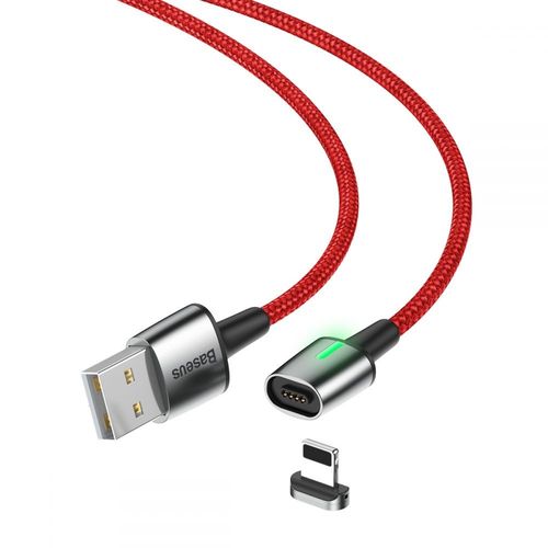 BASEUS LIGHTNING MAGNETIC CABLE 200CM RED na Arena.pl