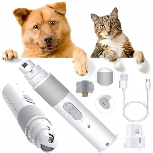 Szlifierka Cicha Elektryczna Do Pazurów dla zwierząt Psy Koty Pilnik na Arena.pl