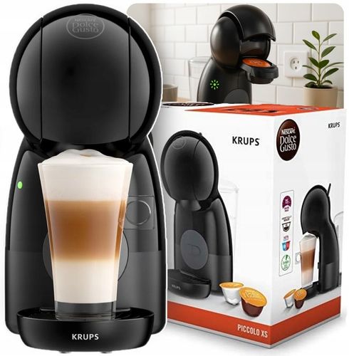 PICCOLO XS Ekspres do Kawy KP1A3B KRUPS NESCAFÉ Dolce Gusto CZARNY ECO na Arena.pl