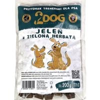 2Dog Przysmak treserski  dla psa Jeleń z zieloną herbatą 200g