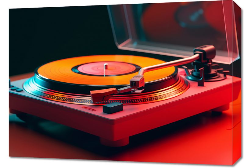 Obraz 70x50cm Retro Granie zdjęcie 1