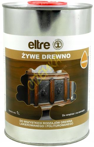 Płyn do Pielęgnacji Drewna Renowacja Żywe Drewno Eltre do Mebli 1000 na Arena.pl