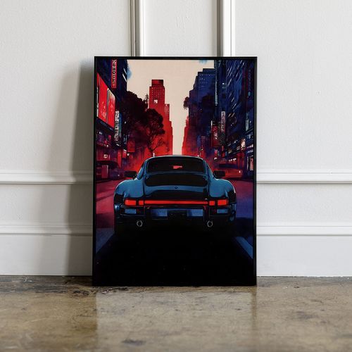 Plakat z samochodem 50x70 cm na Arena.pl