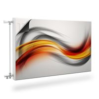 Maskownica MAGNETYCZNA Na Grzejnik Abstrakcyjna Fala 100cm x 60cm