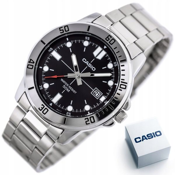 ZEGAREK MĘSKI CASIO MTP-VD01D-1EV + BOX +GRAWER zdjęcie 15