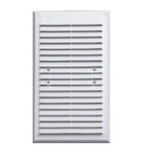 kratka wentylacyjna z siatką 175*295mm brązowa - kra 013 br