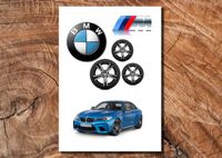 Wydruk cukrowy na tort A4 BMW samochód DIY