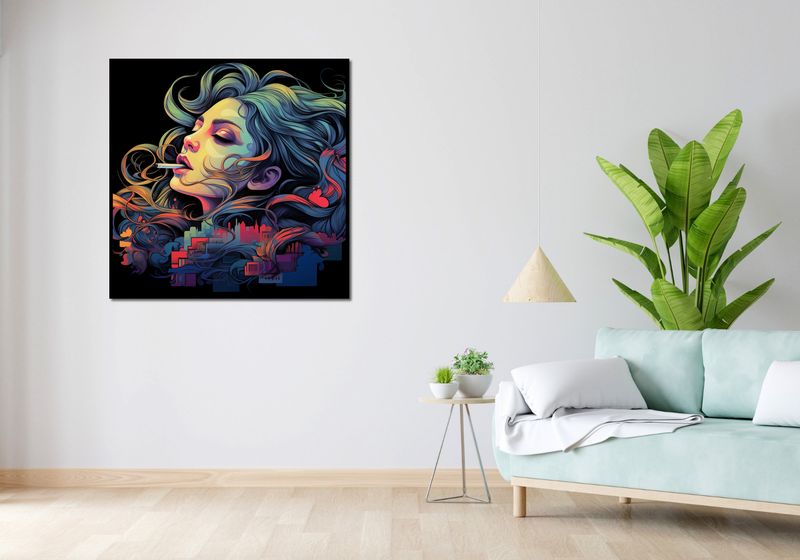 Plakat 100x100cm Sny o Samej Sobie zdjęcie 4