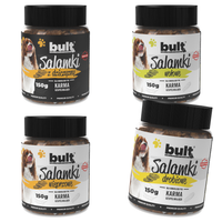 BULT Salamki przysmak dla psa Mix Smaków 4x150g