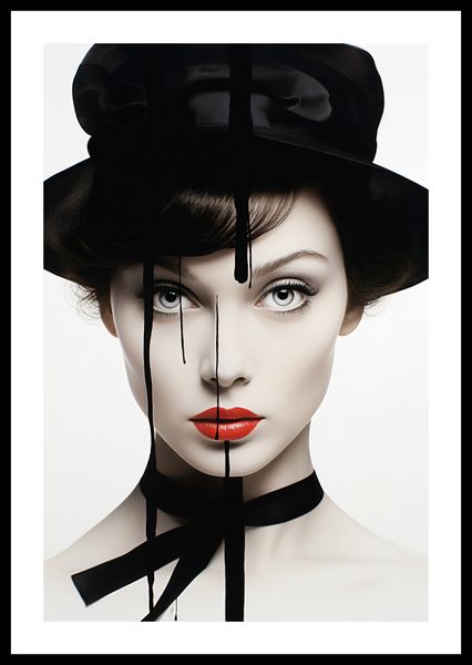 Plakat 40x60cm Atramentowa Aura zdjęcie 3