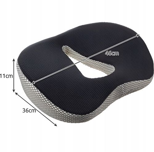 Poduszka Ortopedyczna Profilowana Memory do Siedzenia na Fotel Krzesło na Arena.pl