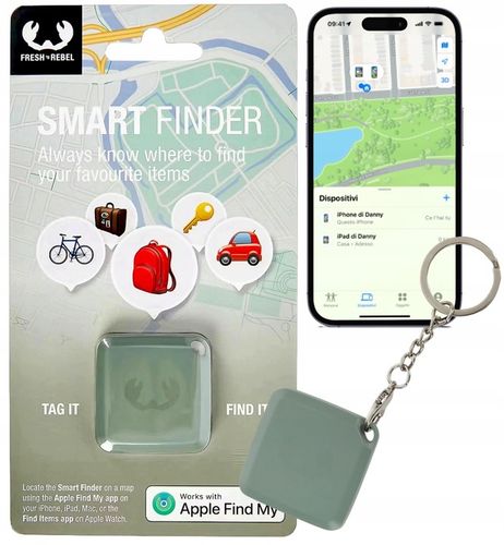 LOKALIZATOR KLUCZY GPS SMART Bluetooth FINDER AirTag Apple My Find na Arena.pl