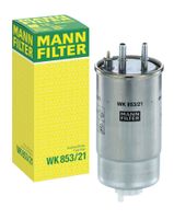 MANN FILTR PALIWA WK853/21 FIAT BRAVO DUCATO QUBO 500 PANDA