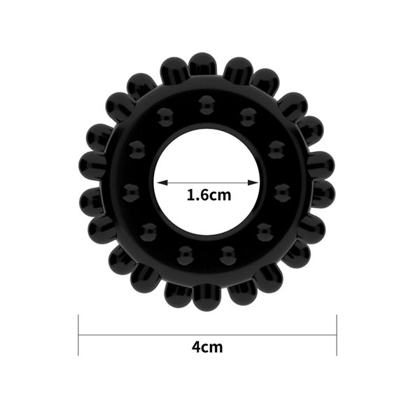 Power Plus Cockring Black zdjęcie 2