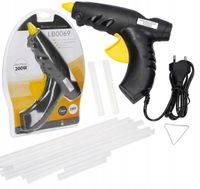 PISTOLET DO KLEJENIA NA GORĄCO 200W 11mm KLEJ 1KG