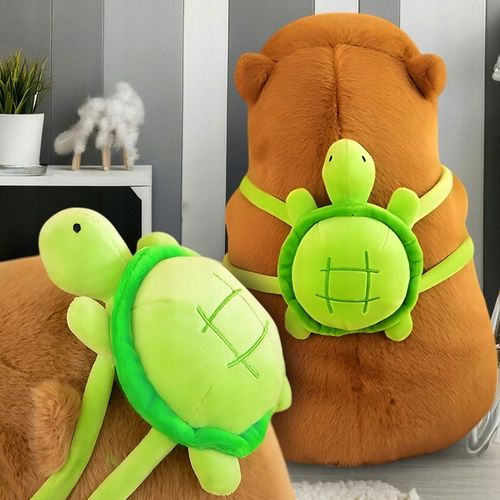 Maskotka Pluszowa Kapibara z Plecakiem 30 cm XL Miękki Pluszak Zwierzątko na Arena.pl