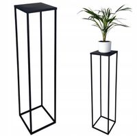 Nowoczesny Kwietnik Loft CZARNY 035/K-12-1P-100C