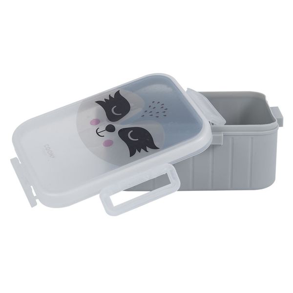 Lunch box śniadaniówka do szkoły Szop zdjęcie 4