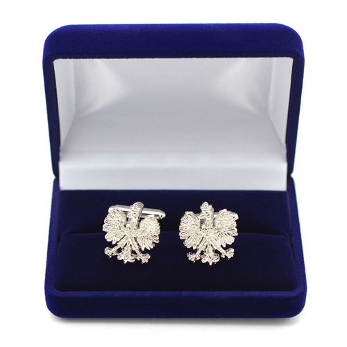 ORZEŁ POLSKI SPINKI DO MANKIETÓW z etui na Arena.pl