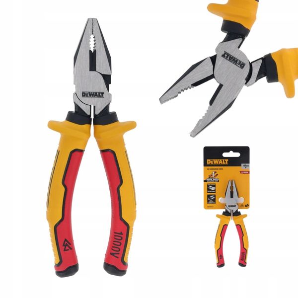 DEWALT KOMBINERKI 160MM VDE zdjęcie 1