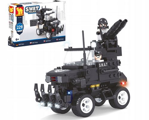 Klocki konstrukcyjne S.W.A.T 229 el. Dromader na Arena.pl