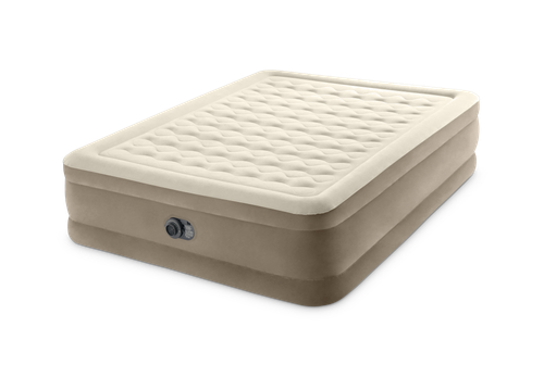 Dwuosobowy Materac Dmuchany 152x203x46 cm łóżko pompka 220V INTEX 64428ND na Arena.pl