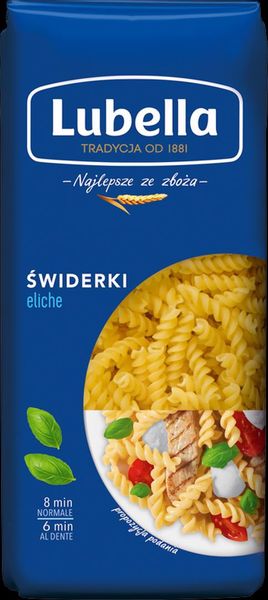 Lubella Makaron świderki 400 g zdjęcie 2