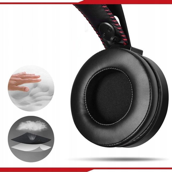 SŁUCHAWKI GAMINGOWE M180PRO do PC PS4 XBOX LED zdjęcie 3