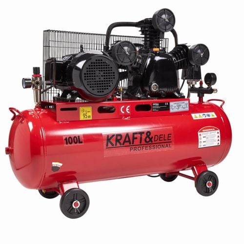 kompresor olejowy 100l  3 tłoki kd1477 + seperator na Arena.pl