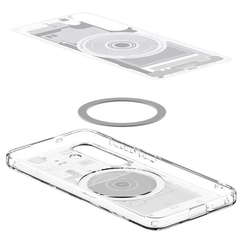 Etui na Samsung Galaxy S25 Zero One Ultra Hybrid Mag - białe na Arena.pl