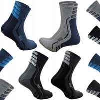 4x skarpetki grube CIEPŁE ZIMOWE SKARPETY Bawełniane Termiczne męskie 42-46