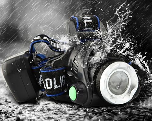 latarka czołowa led t6 zoom 2 akumulatorki na Arena.pl