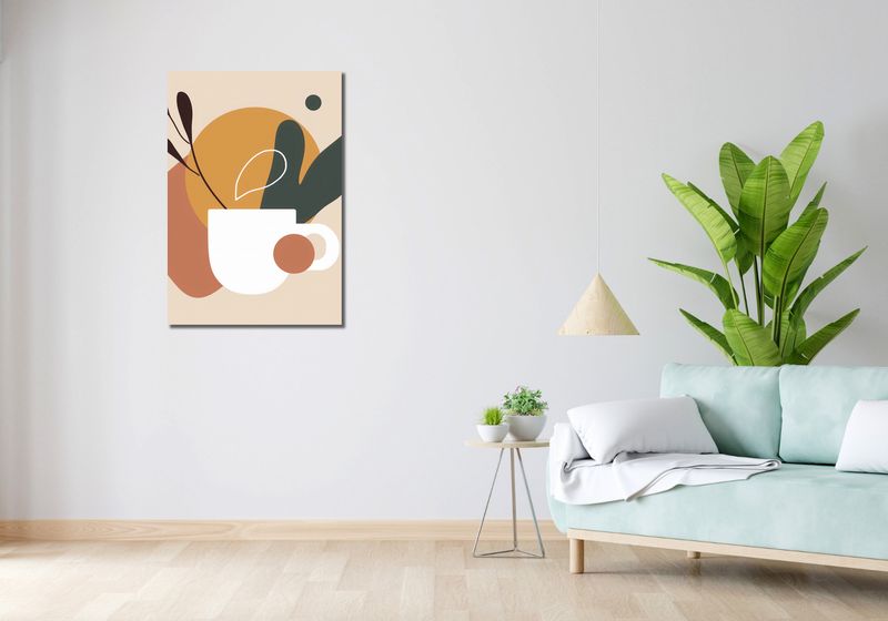 Obraz 60x90cm Ranna Kawka zdjęcie 2