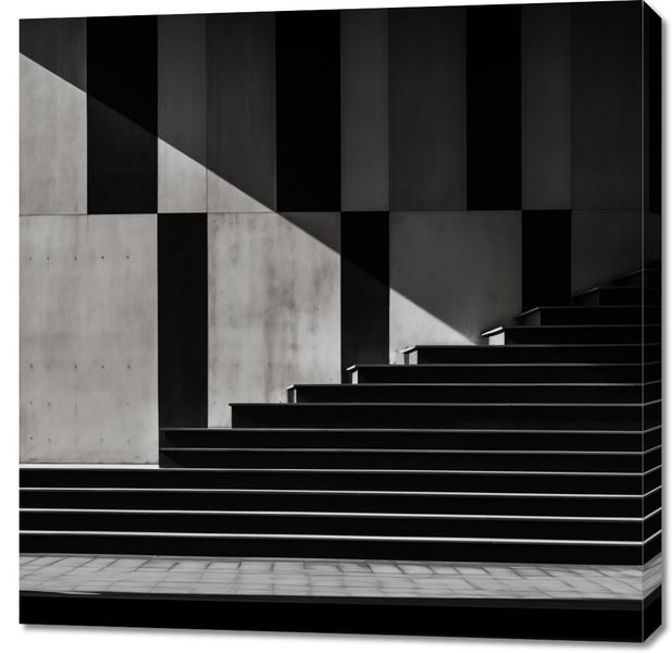 Obraz 90x90cm Geometria w Architekturze zdjęcie 1