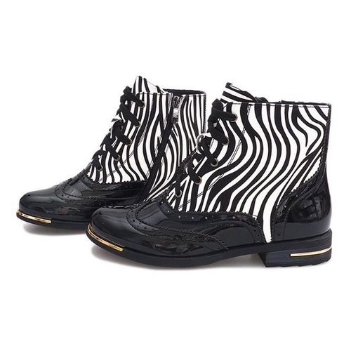 Botki Zebra 6722-1 Czarny r.40 na Arena.pl