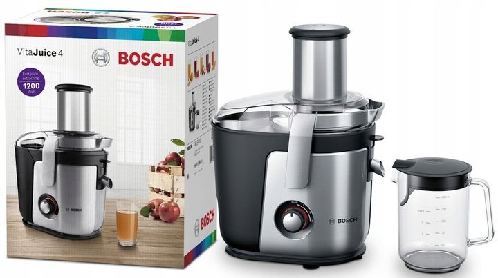 Sokowirówka Bosch MES4010 1200W 3 stopnie prędkości Otwór XXL DripStop zdjęcie 11