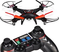 DRON Z KAMERĄ RC TURBO KOMPAS POWRÓT ŻYROSKOP 200M 40KM REGULACJA CIĄGU