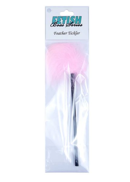 Różowe Piórka Do Łaskotania BDSM - Feather Tickler Pink zdjęcie 2