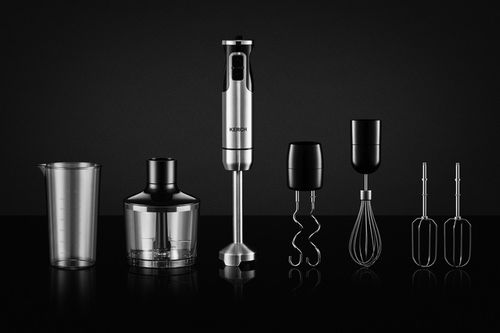 BLENDER RĘCZNY MIKSER WIELOFUNKCYJNY KERCH QUICK 1800W TURBO na Arena.pl