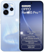 Smartfon OPPO Reno 15 Pro 5G 12 GB/512 GB Niebieski
