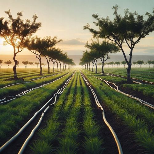 ZESTAW LINIA kroplująca Z KOMPENSACJĄ wąż ogrodu NAWODNIENIE 100M SET4 na Arena.pl