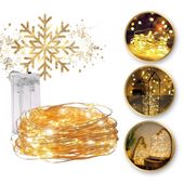 światełka lampki na żyłce wewnętrzne 20 led ciepłe białe lamp25cb