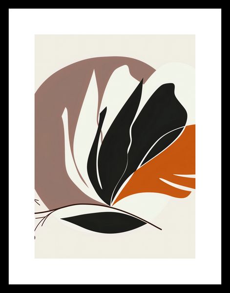 Plakat 39,5x55cm Elegancja Roślinna zdjęcie 3